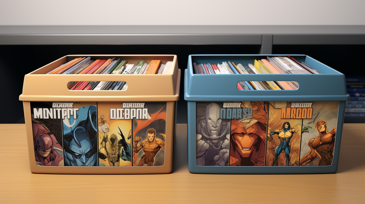 Comic Storage Boxes: Comparing Materials and Brands