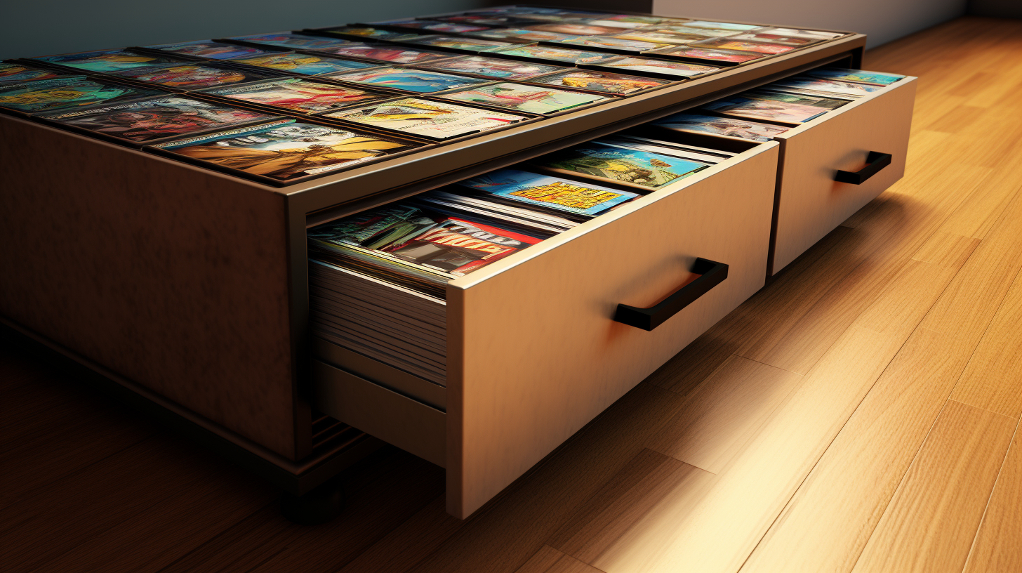 Comic Storage Drawers