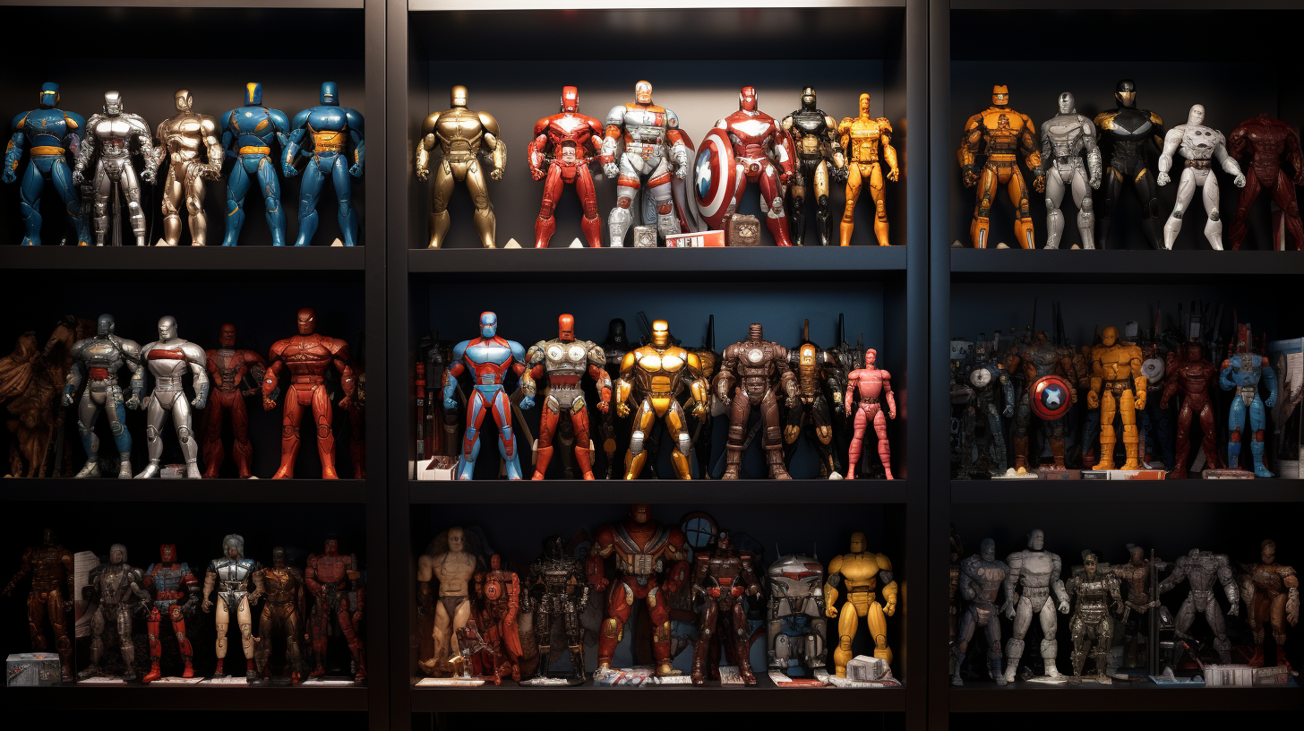 Storing Comics with Toys and Action Figures: A Thematic Approach